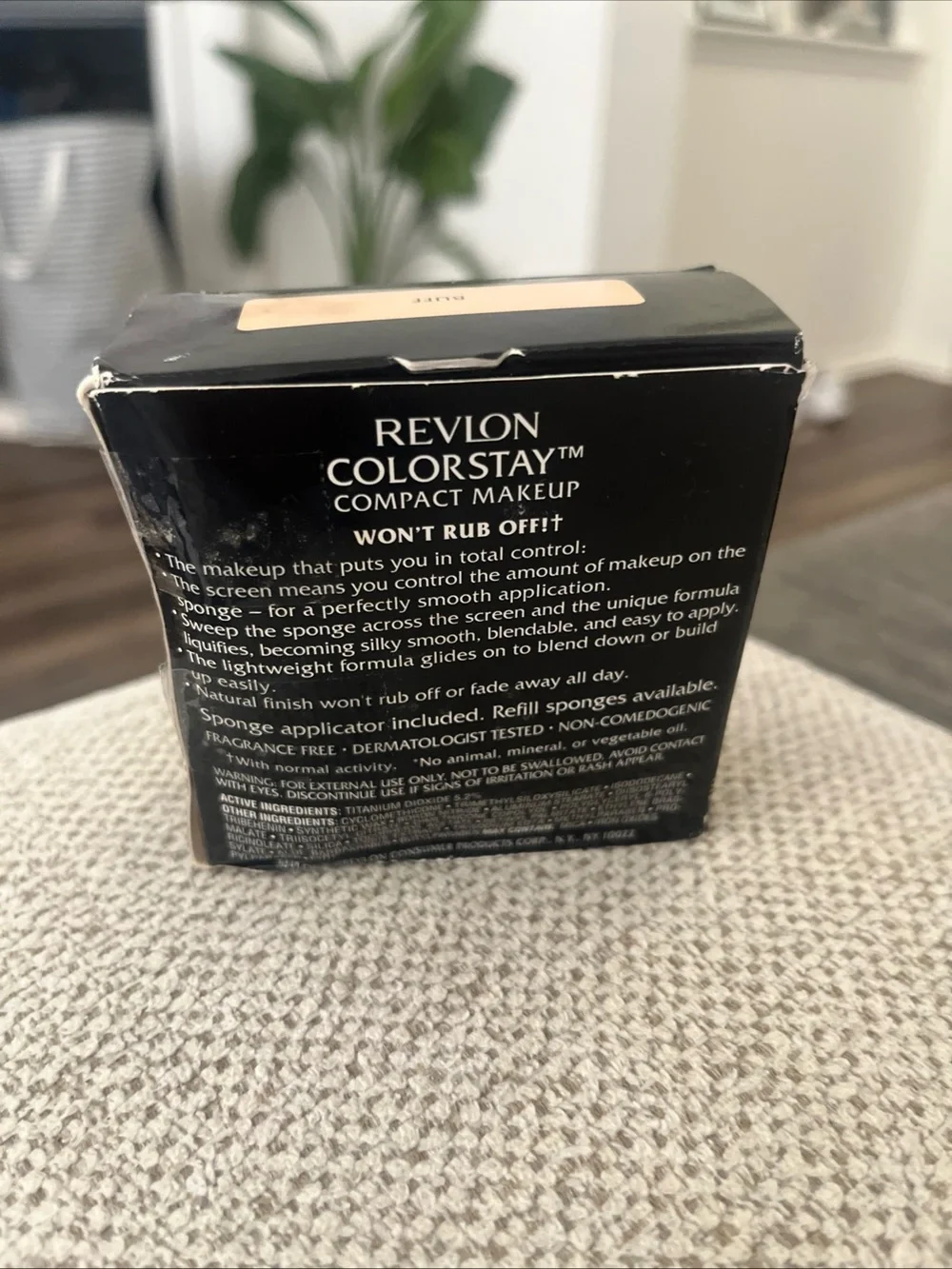 REVLON COLORSTAY COMPACT MAKEUP Buff Full Size 0.55 Oz